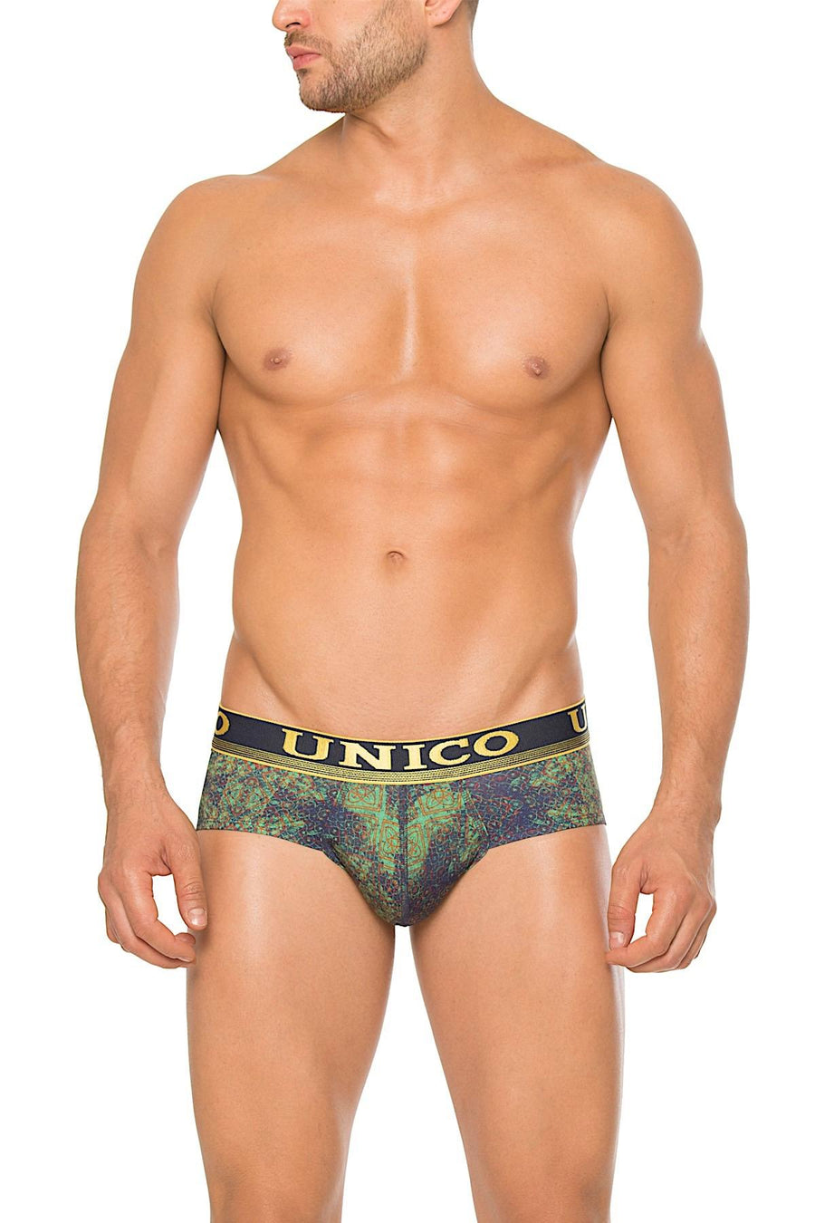 Unico Yellow/Green/Multi-Color Rito Brief