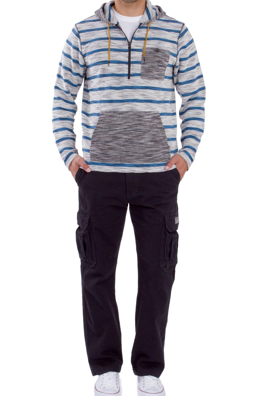 Unionbay Black Survivor Belted Cargo Pant