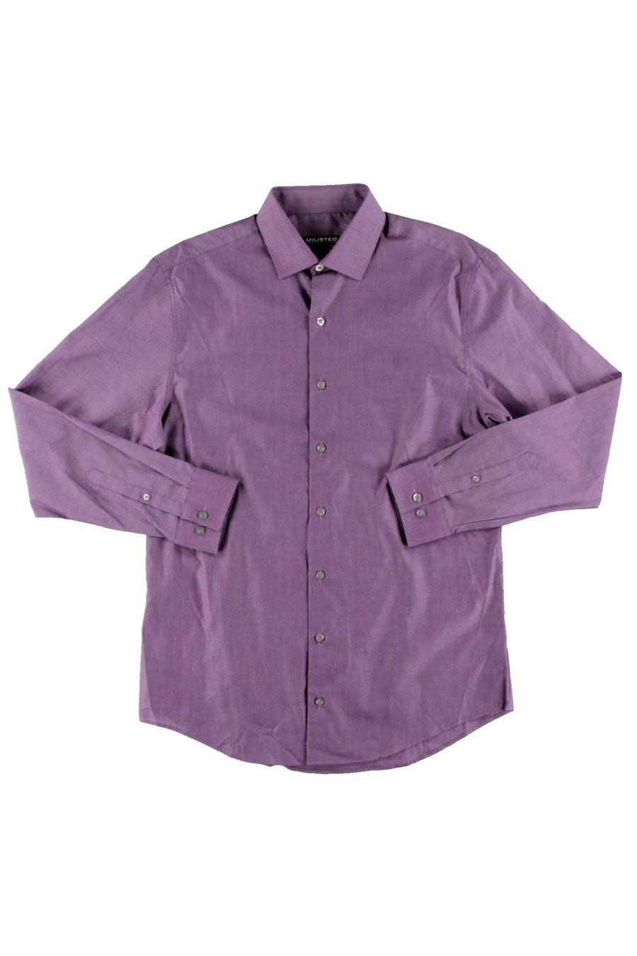 Unlisted by Kenneth Cole Boisenberry Slim Fit Chambray Dress Shirt