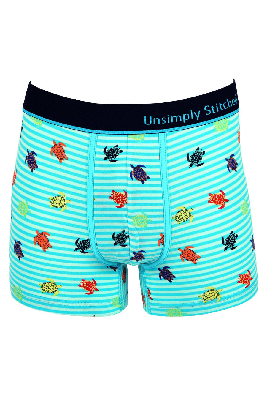 Unsimply Stitched Aqua Turtle Trunk