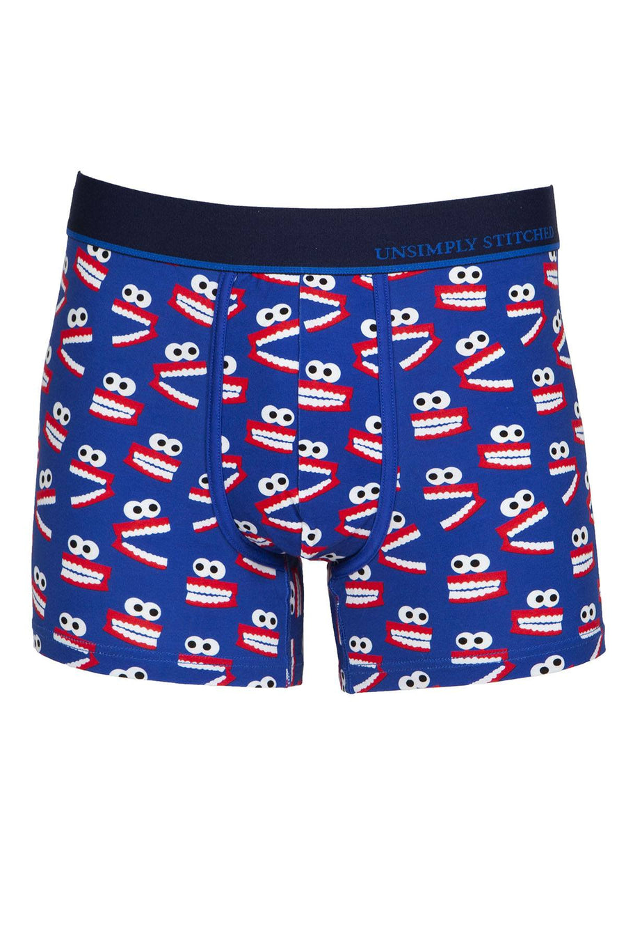 Unsimply Stitched Blue Chatter Teeth Trunk