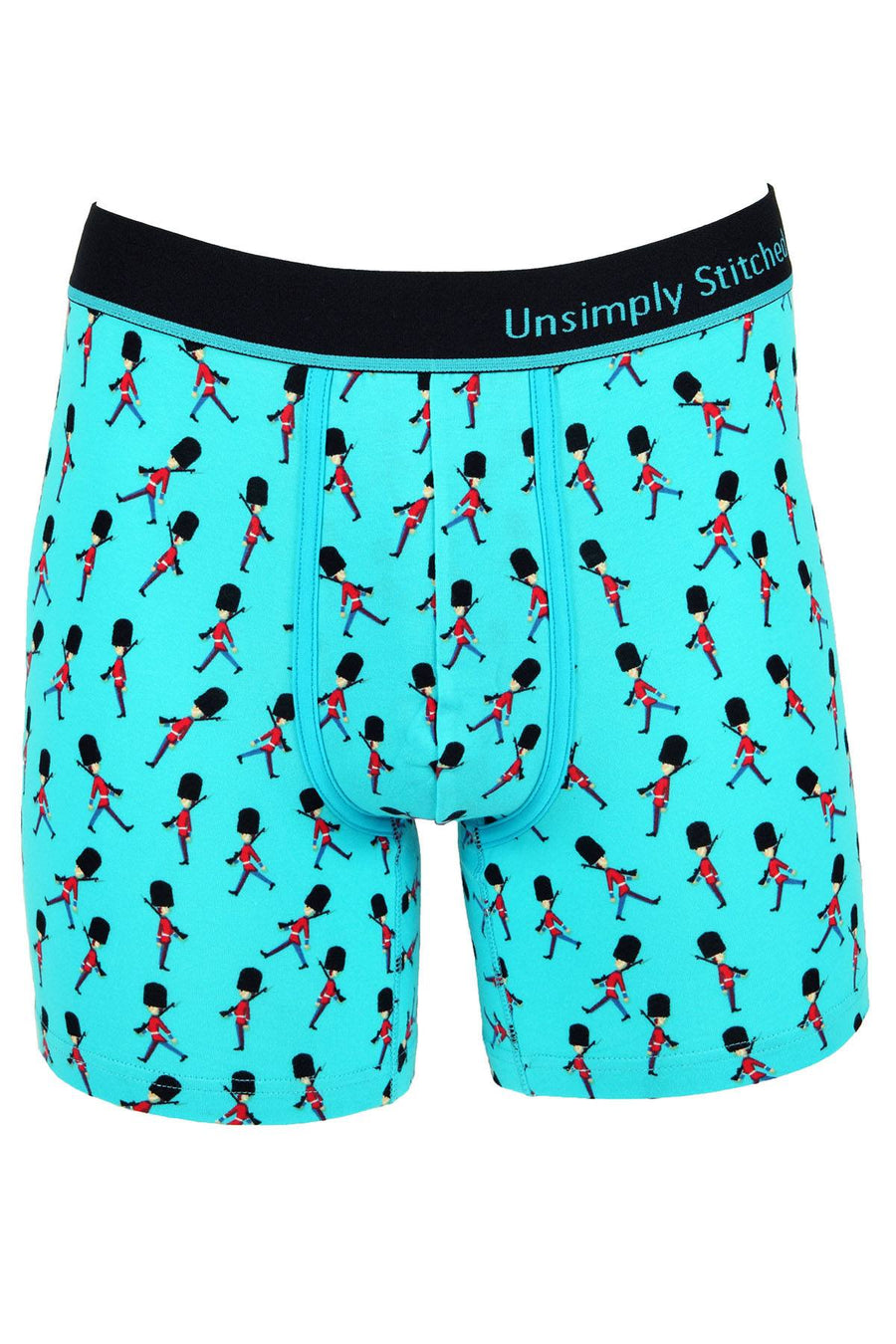 Unsimply Stitched Blue London Guard Boxer Brief