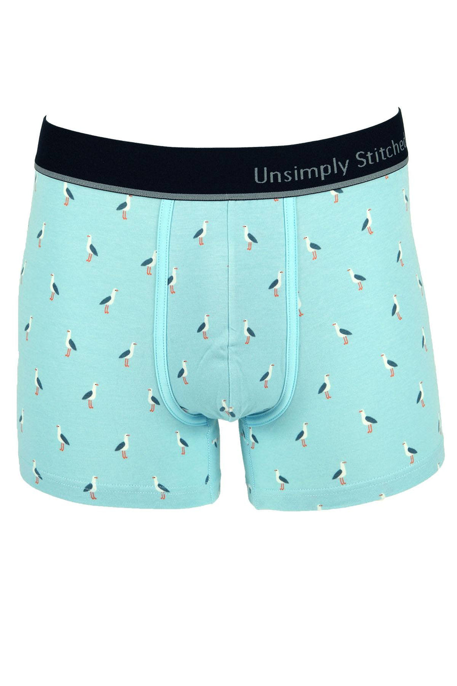 Unsimply Stitched Blue Seagull Trunk