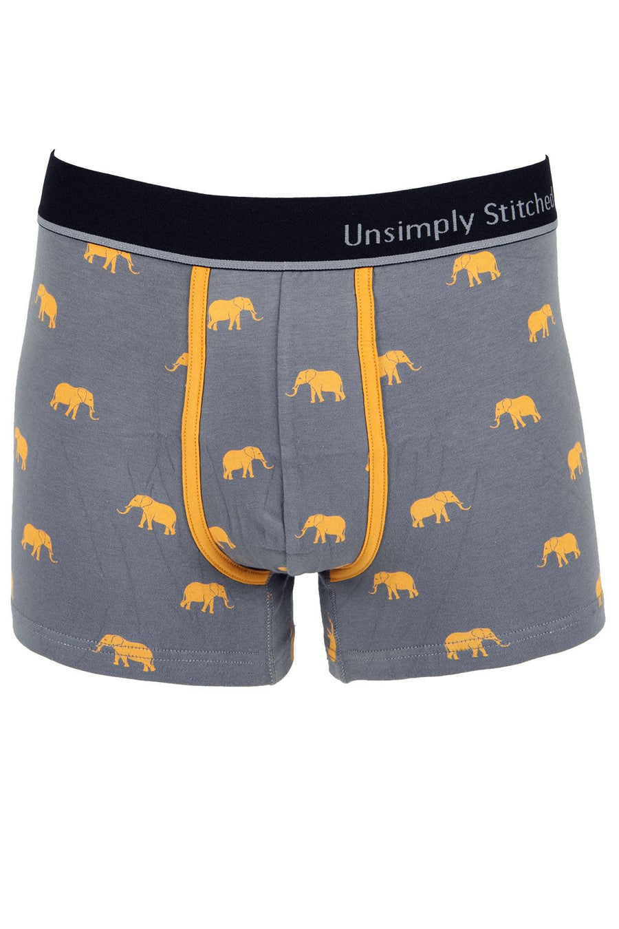 Unsimply Stitched Grey Elephant Trunk