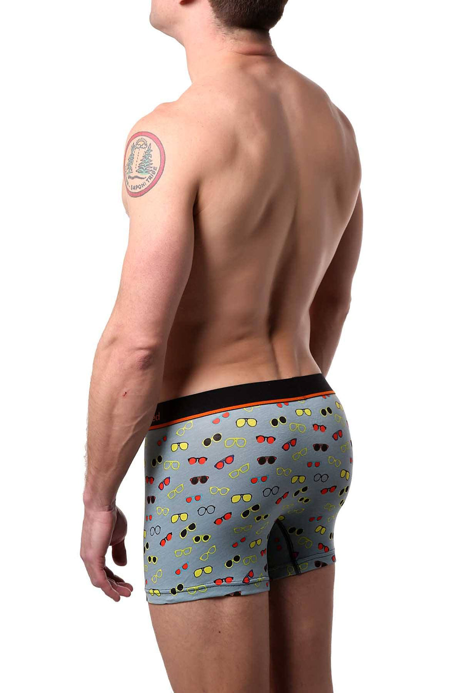 Unsimply Stitched Grey Shades Trunk