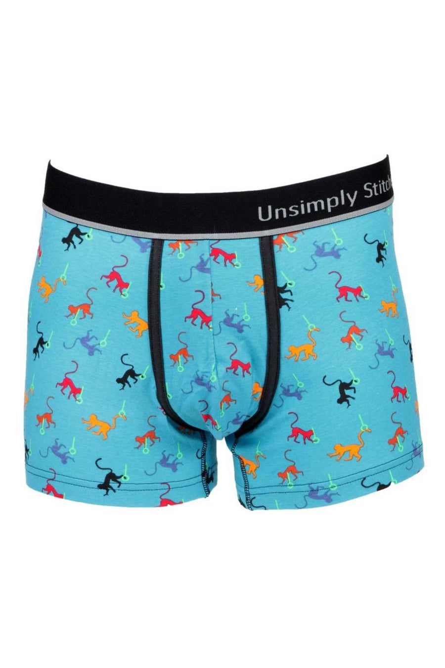 Unsimply Stitched Hawaiian-Blue Monkey Trunk