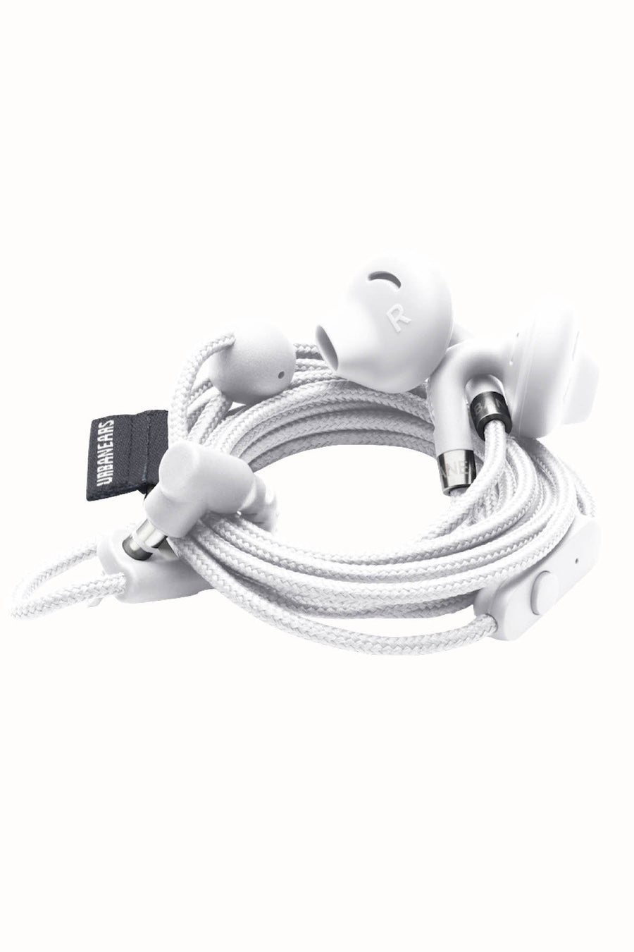 UrbanEars White Sumpan Earbuds w/ Microphone & Remote