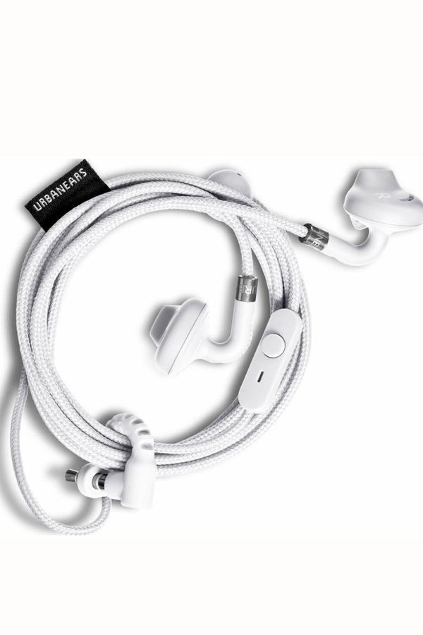 UrbanEars White Sumpan Earbuds w/ Microphone & Remote