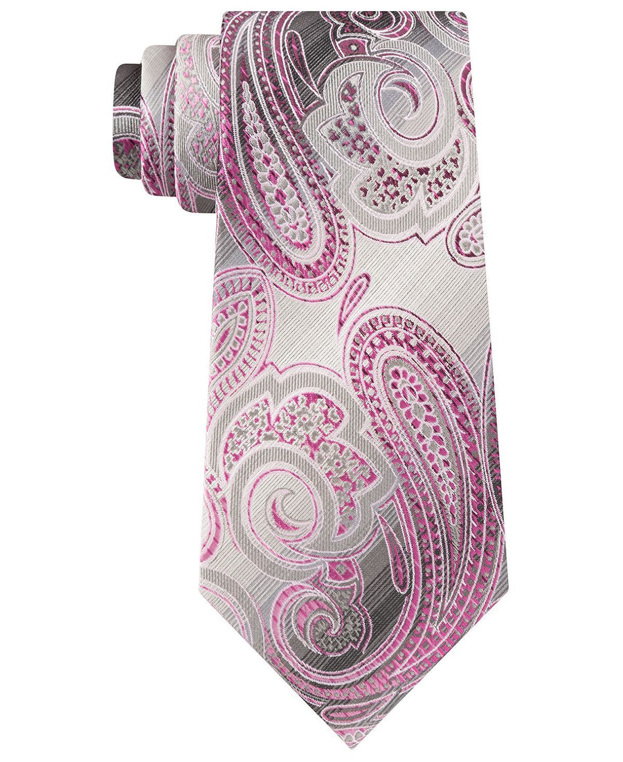 Van Heusen Charles Paisley Tie Berry
