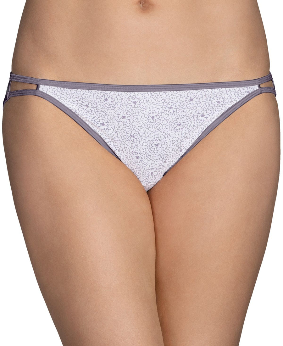 Vanity Fair Illumination String Bikini Underwear 18108 Marigold Print