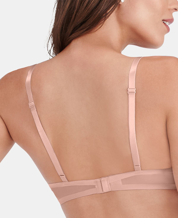 Vanity Fair Nearly Invisible Full Coverage Underwire Bra 75201 In The Buff