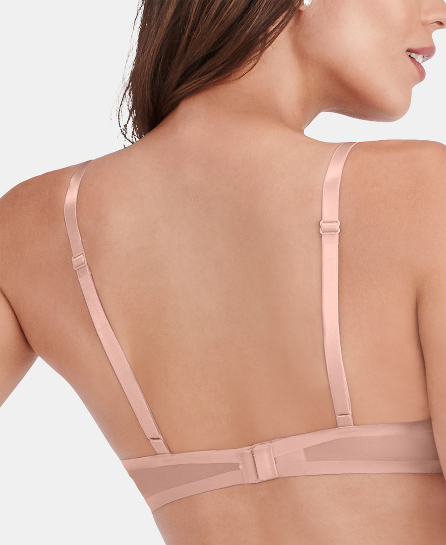 Vanity Fair Nearly Invisible Full Coverage Underwire Bra 75201 In The Buff