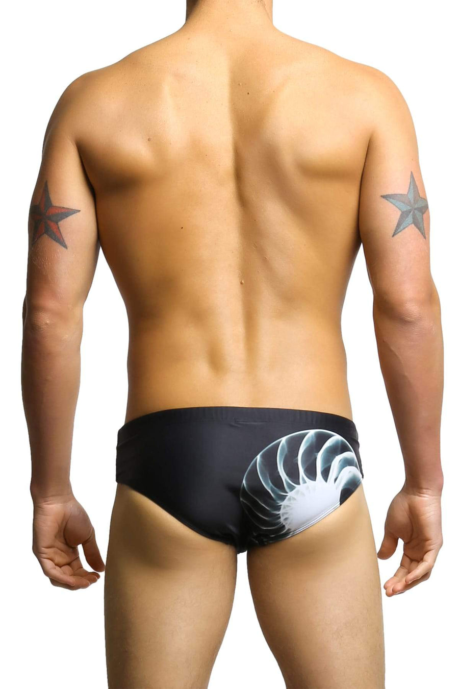 Vanwolff Black Nautilus Swim Brief
