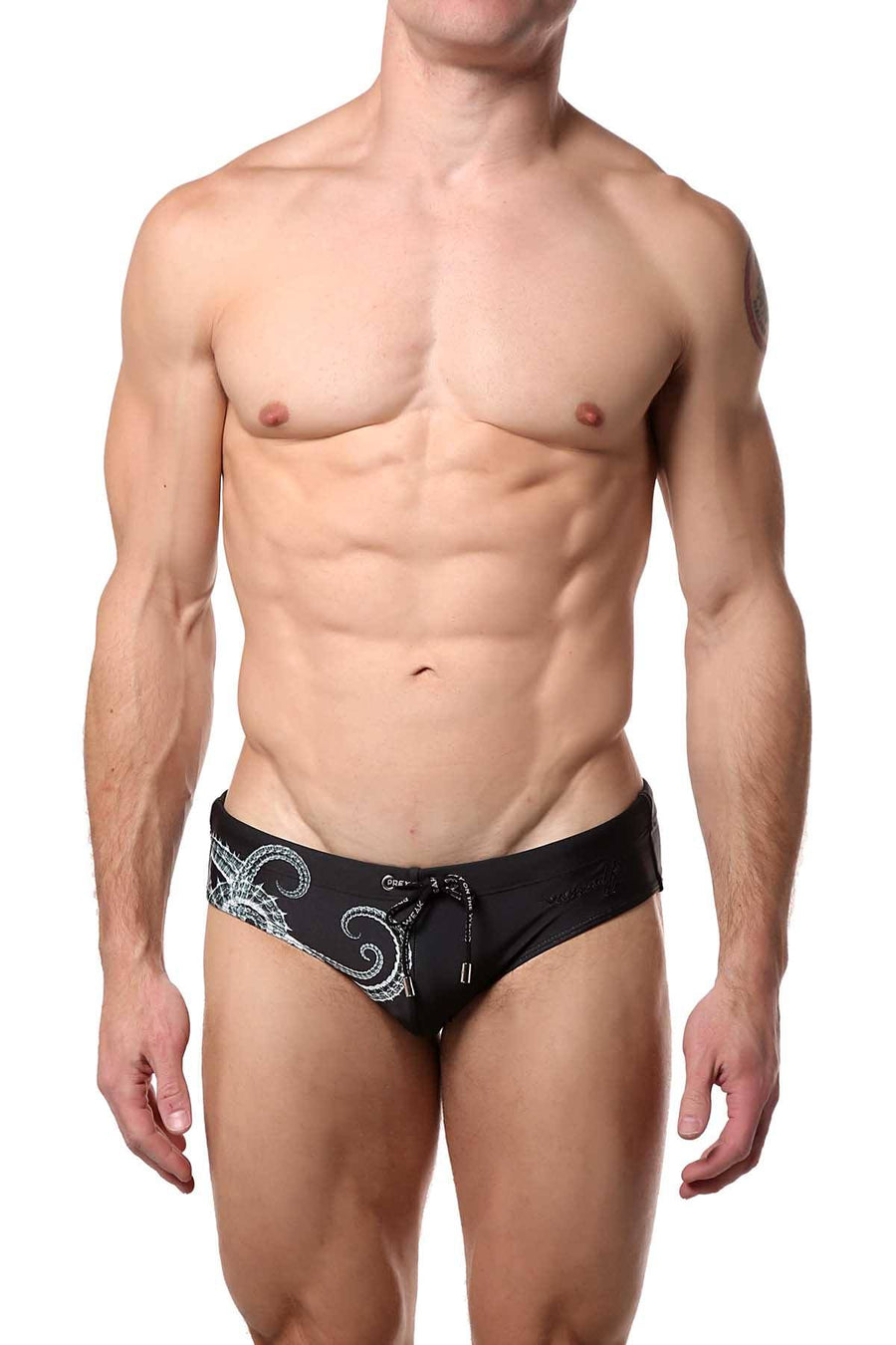 Vanwolff Black Octo Prey Swim Brief