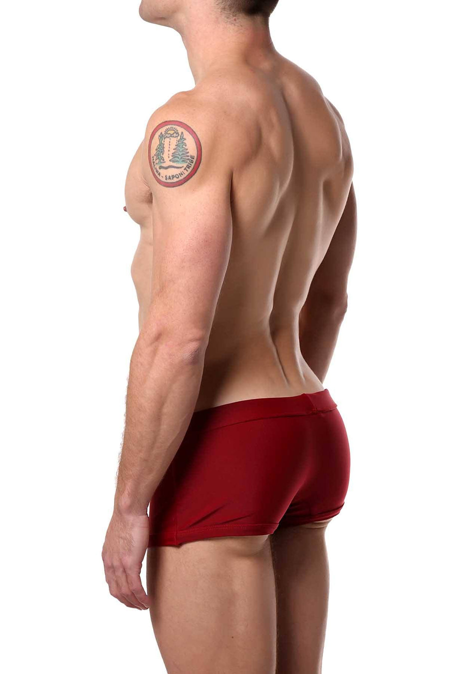 Vanwolff Red Colton Essentials Swim Trunk
