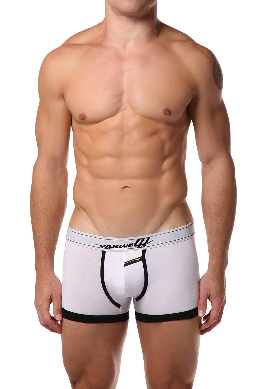 Vanwolff White Mackenzie Boxer Trunk