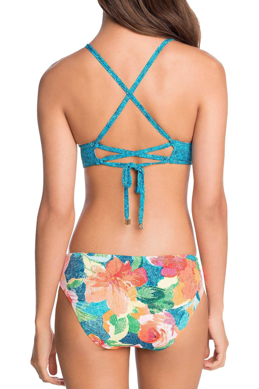 Vera Bradley Multicolor Floral Superbloom Hipster Bikini Bottom
