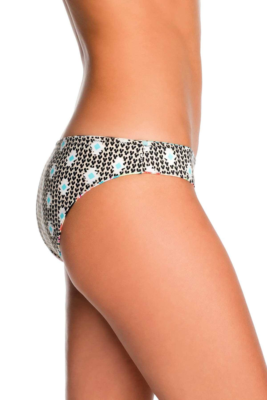 Vera Bradley Reversible Bikini Bottom in Geometric Desert