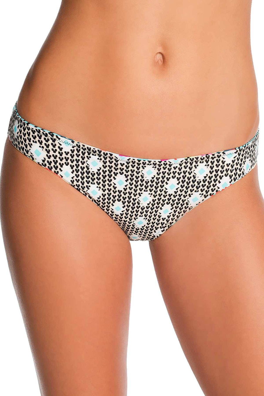 Vera Bradley Reversible Bikini Bottom in Geometric Desert