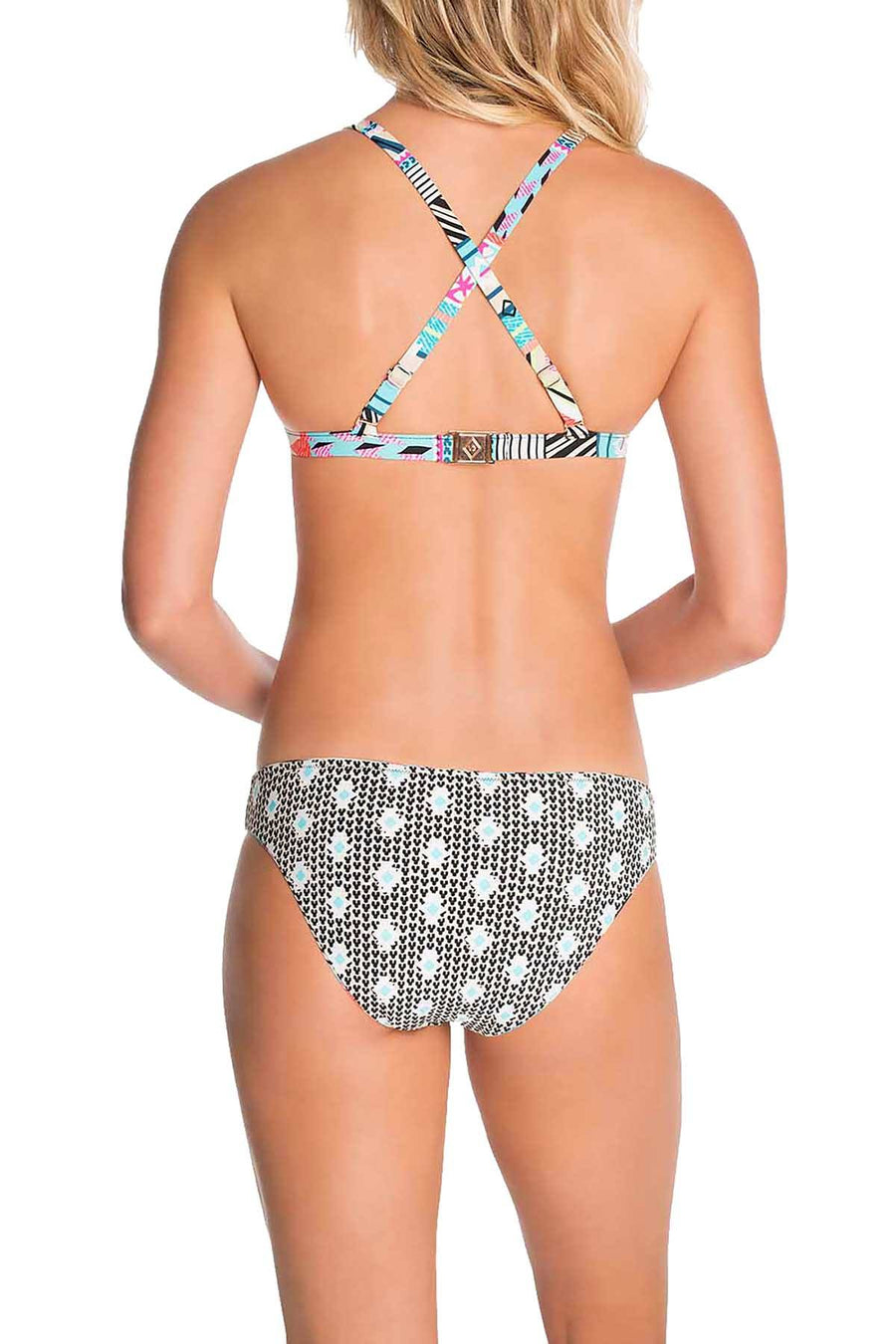Vera Bradley Reversible Bikini Bottom in Geometric Desert