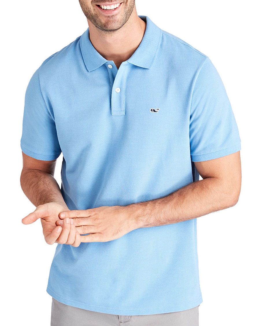Vineyard Vines Stretch Piqu Classic Fit Polo Shirt Coastline