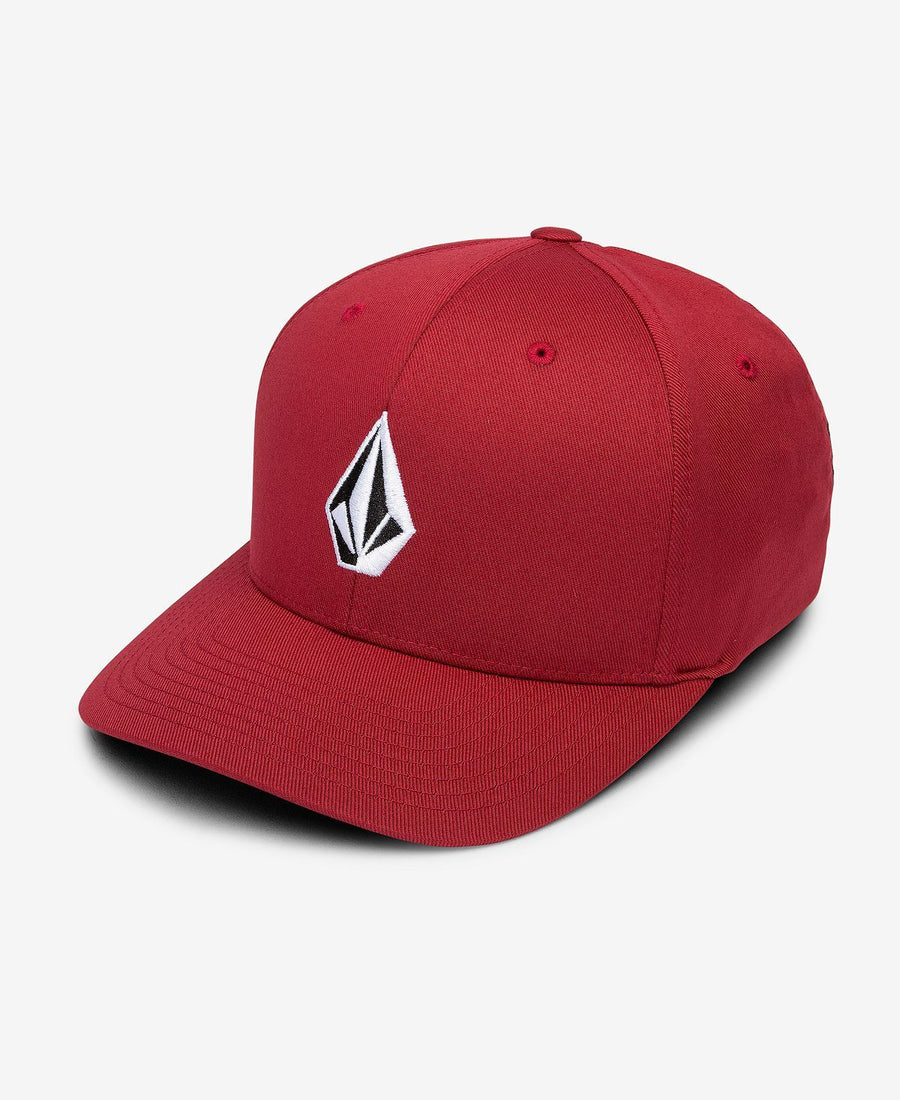 Volcom Full Stone Flex Fit Hat Burgundy