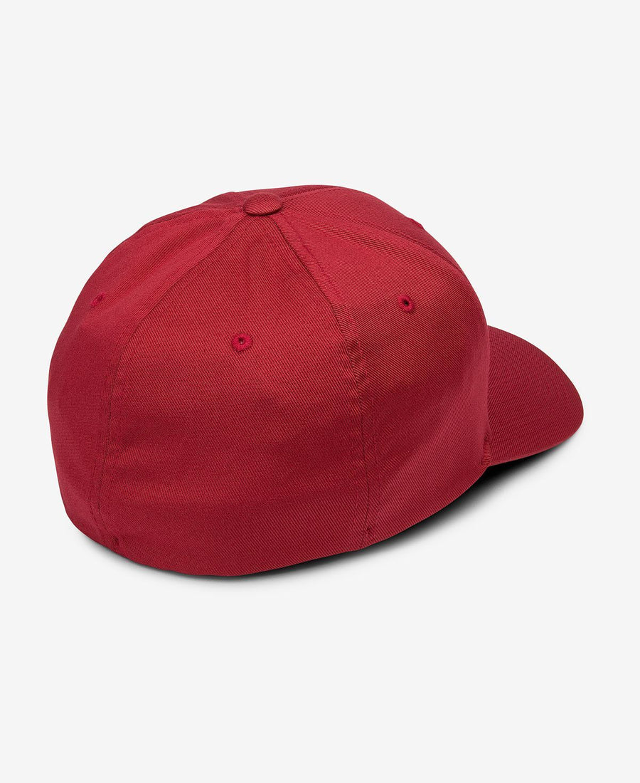 Volcom Full Stone Flex Fit Hat Burgundy