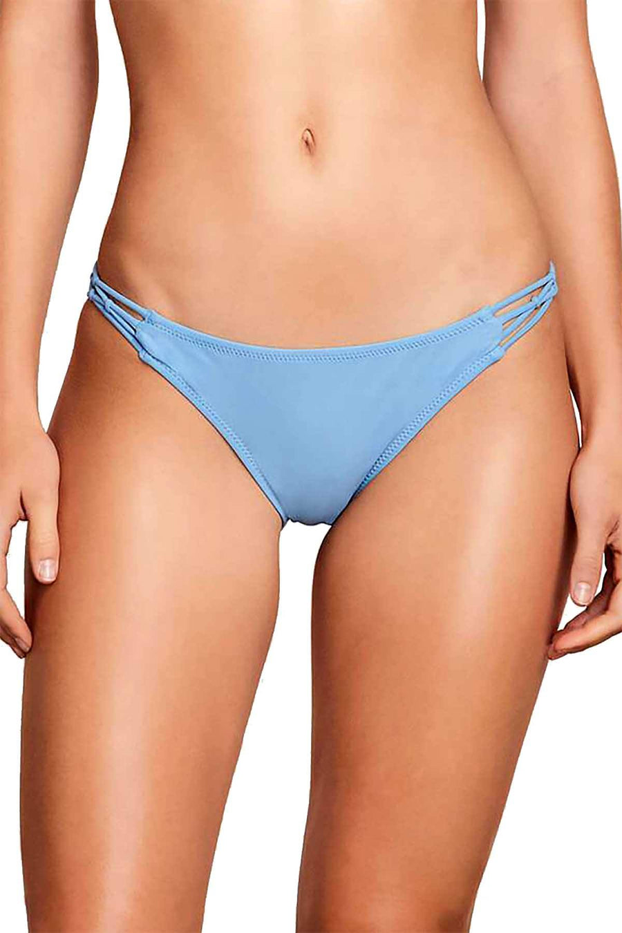 Volcom Sandy-Indigo Simply Solid Full Bikini Bottom