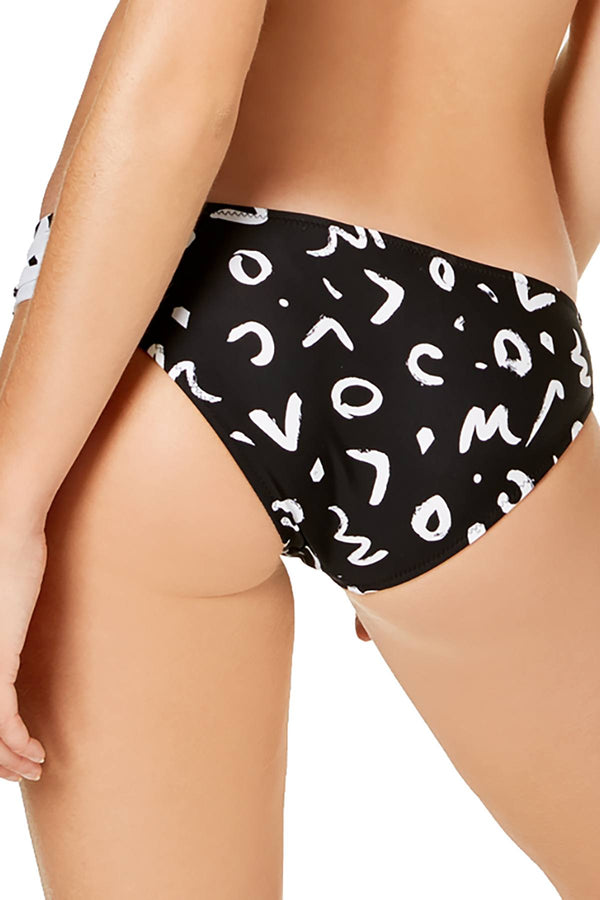 Volcom Tag Ur It Hipster Bikini Bottom in Black