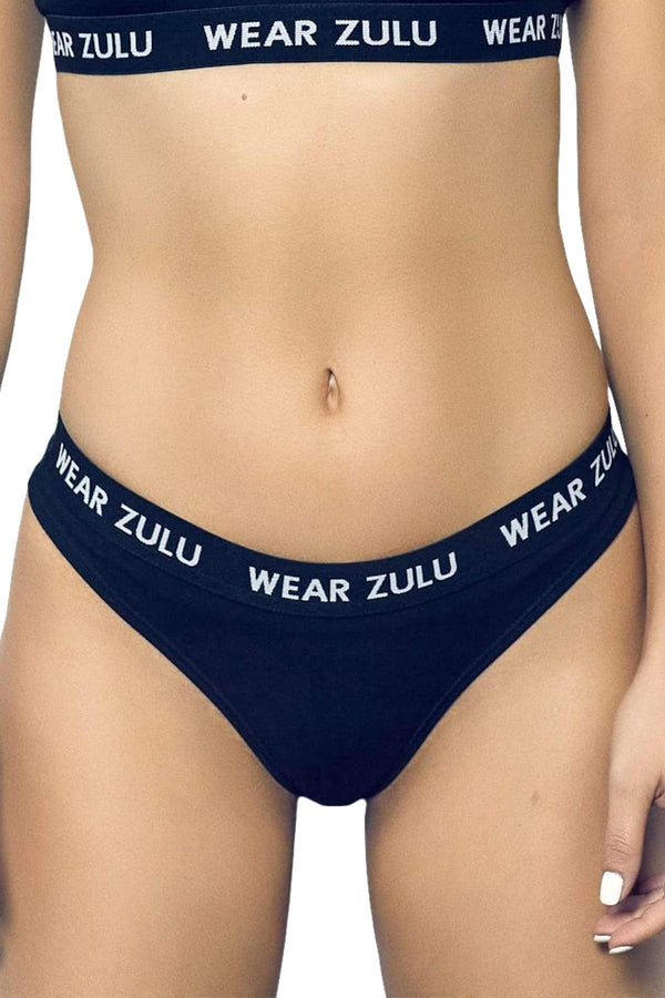 WEAR ZULU Black Panties