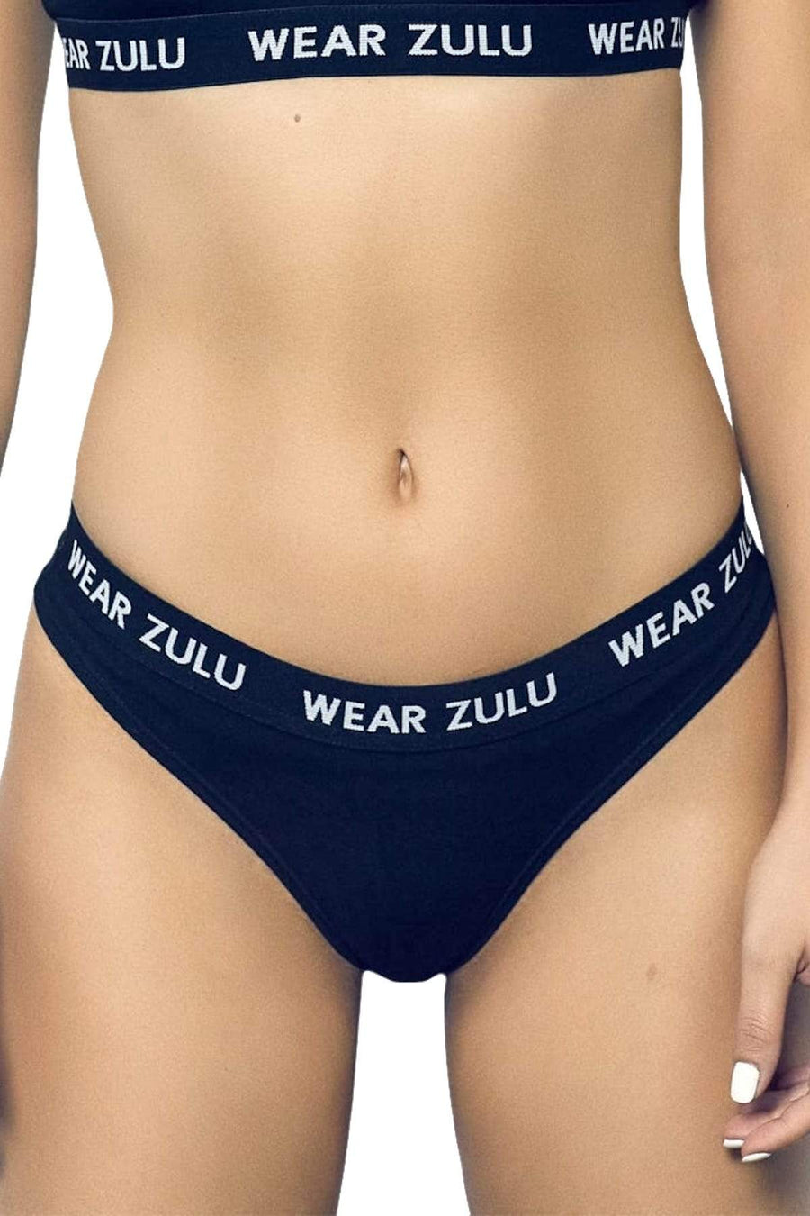 WEAR ZULU Black Panties