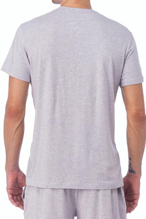 WOOD Violet Grey Short Sleeve Henley