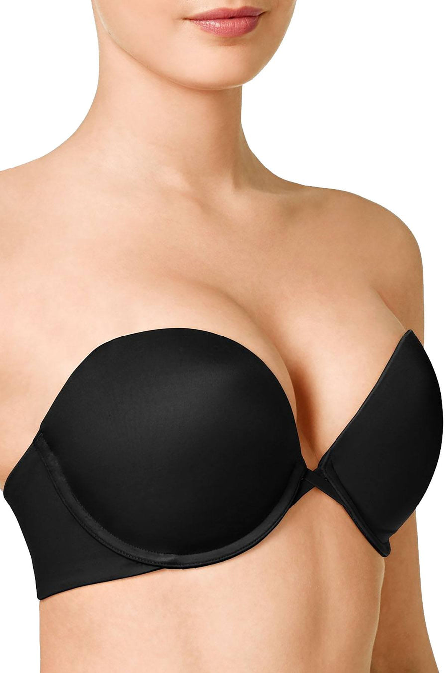 Wacoal Amazing Assets Strapless Push Up Bra in Black