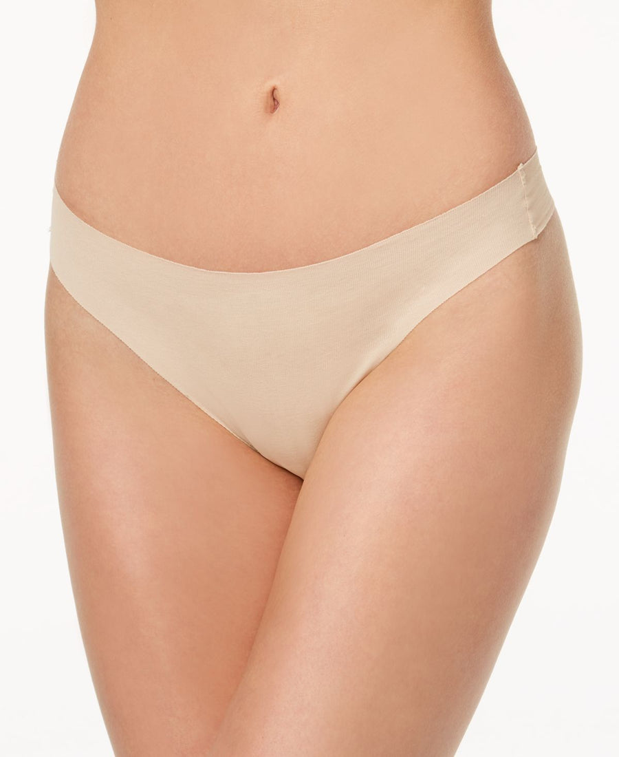 Wacoal Beyond Naked Ribbed Clean-cut Thong 879259 Sand