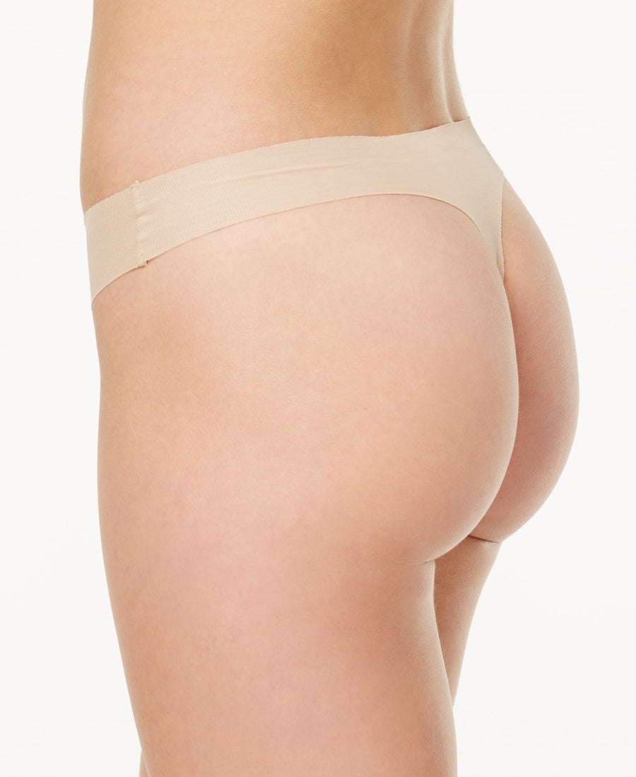 Wacoal Beyond Naked Ribbed Clean-cut Thong 879259 Sand