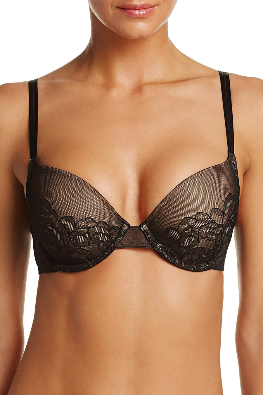 Wacoal Black Lace Stark Beauty Contour Bra