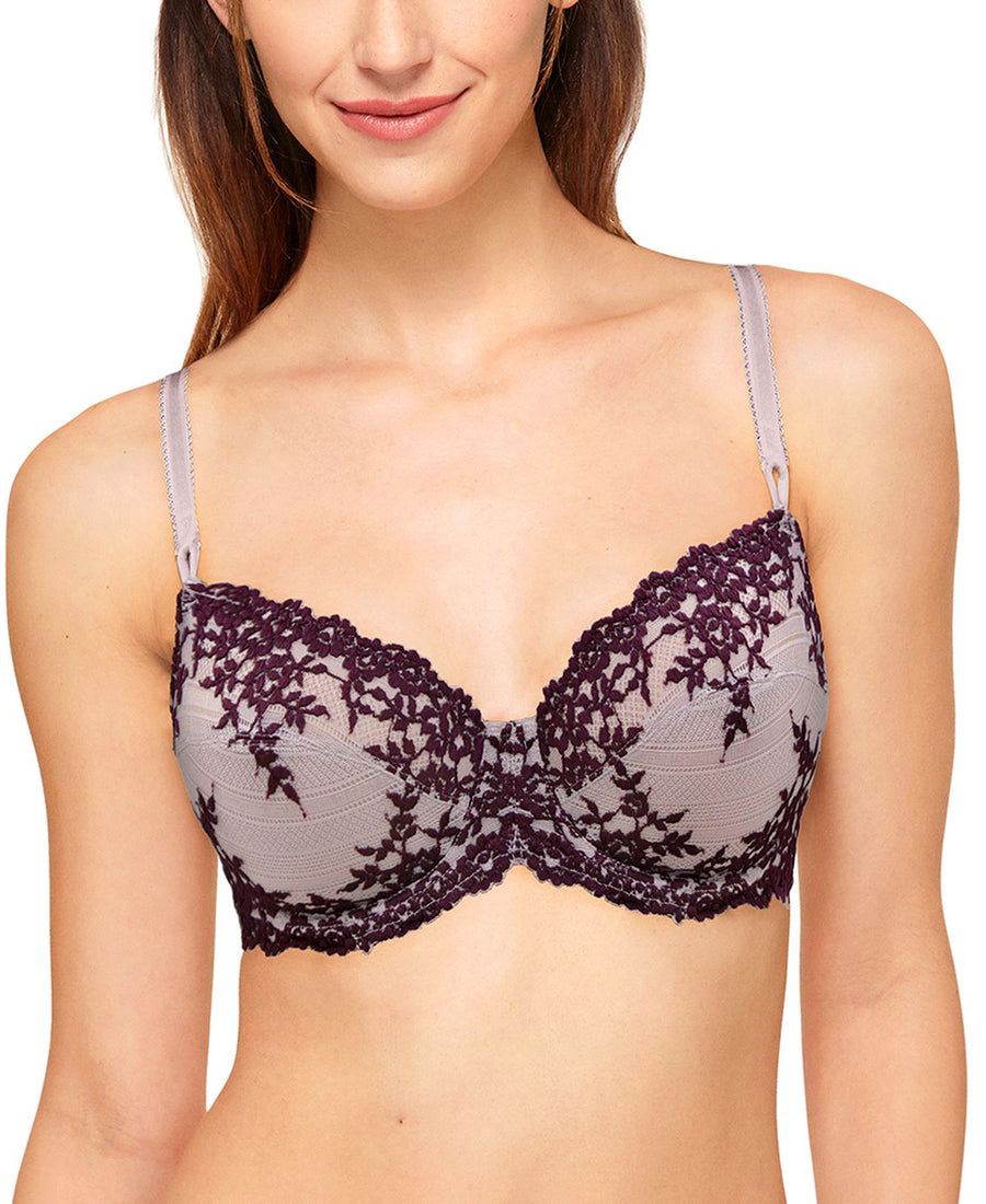 Wacoal Embrace Lace Underwire Bra 65191 Up To Ddd Cup Sphinx/pickled Beet