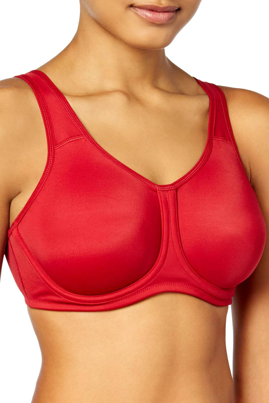 Wacoal High Impact Underwire Sport Bra in Carnival Red