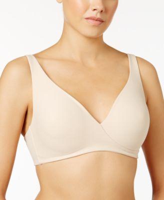 Wacoal How Perfect Full Figure Wire Free Bra in Naturally Nude
