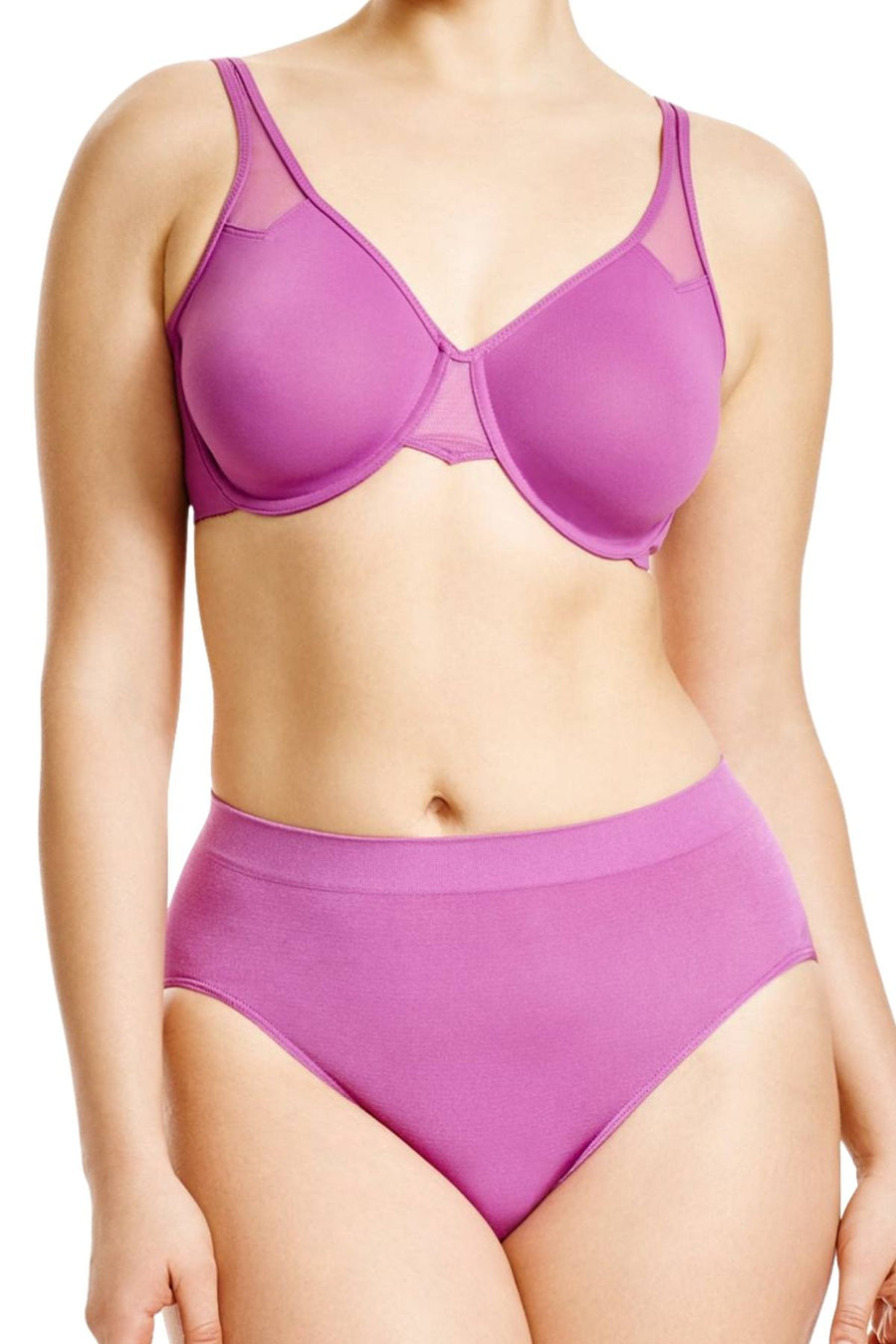 Wacoal Hyacinth-Violet Seamless Body-By-Wacoal Underwire Bra