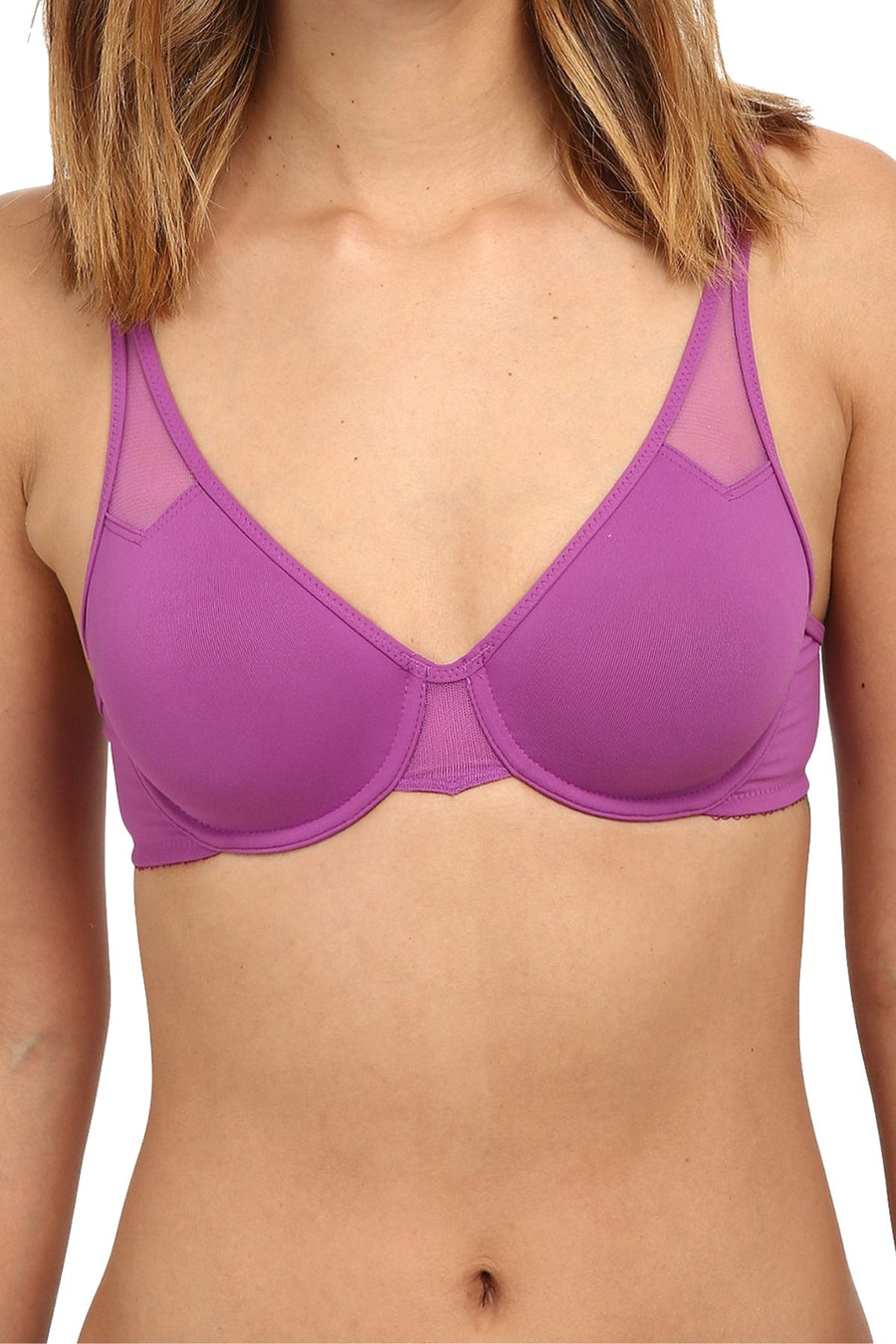 Wacoal Hyacinth-Violet Seamless Body-By-Wacoal Underwire Bra