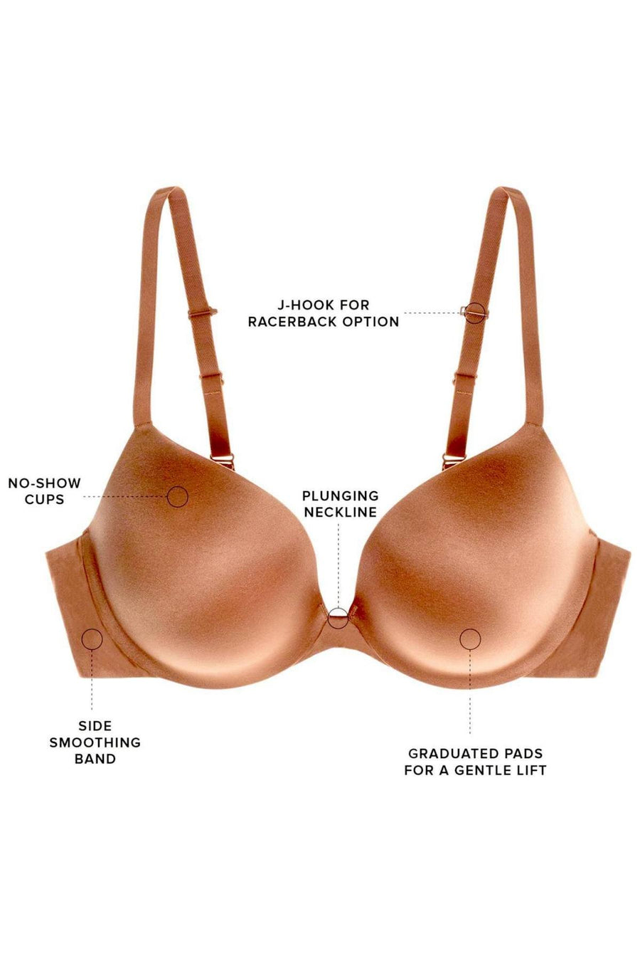 Wacoal Pecan Subtle Sensuality T-Shirt Bra