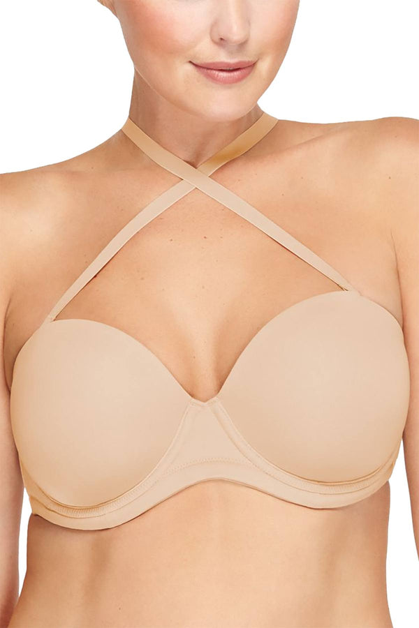 Wacoal Sand Red Carpet Full Busted Strapless Bra