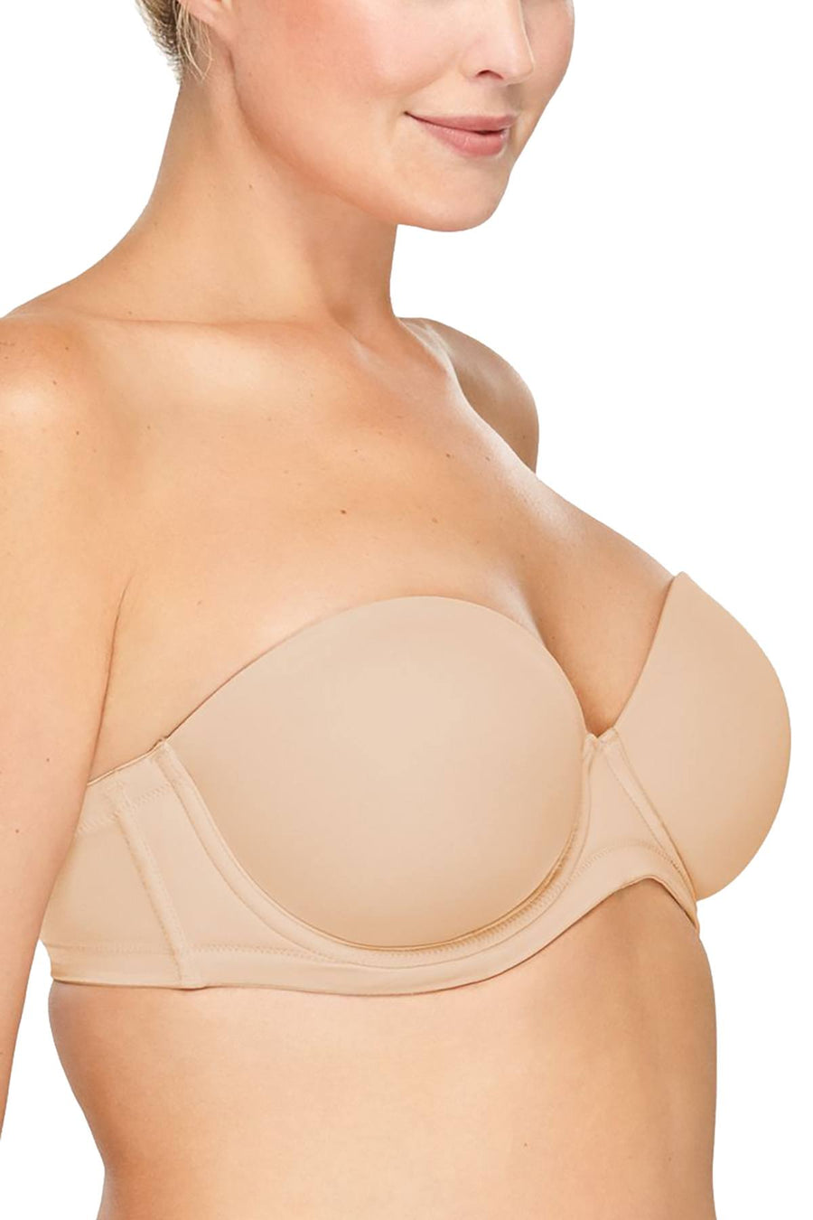 Wacoal Sand Red Carpet Full Busted Strapless Bra