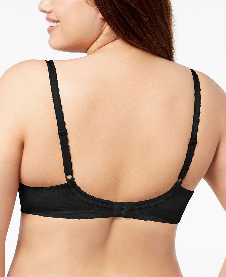 Wacoal Top Tier Contour Lace Bra Black
