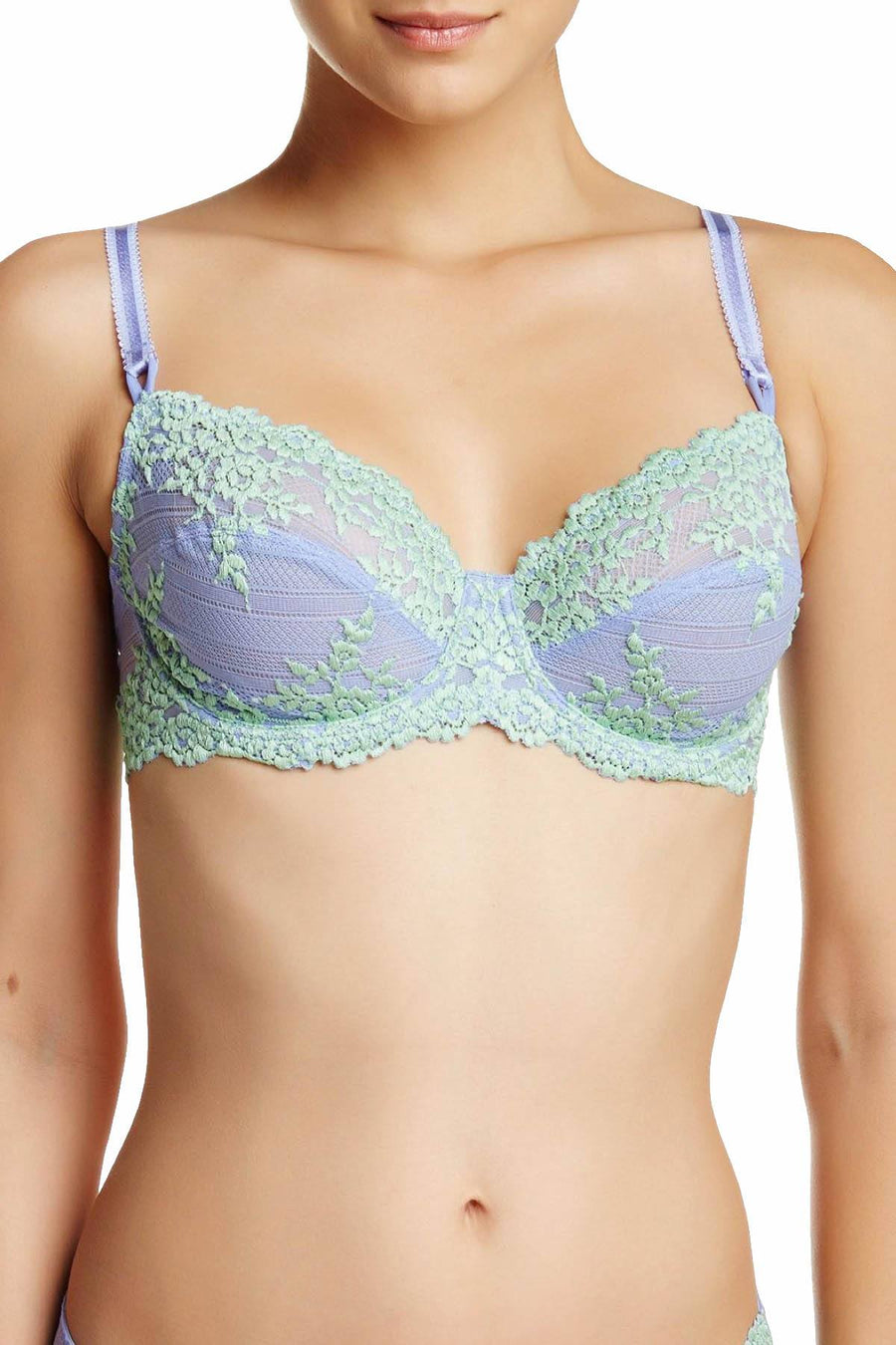 Wacoal Very-Violet/Bamboo Embrace Lace Underwire Bra