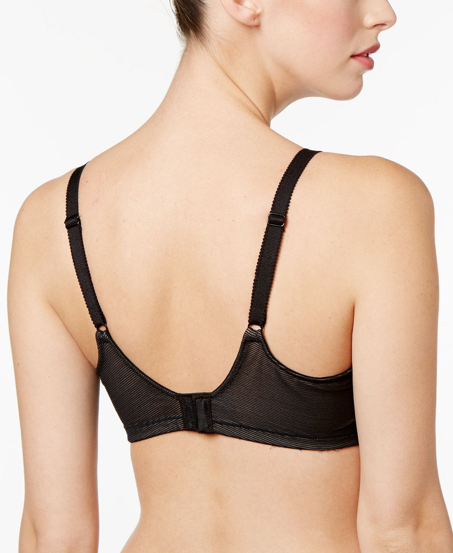 Wacoal Visual Effects Wire-free Minimizer Bra Black