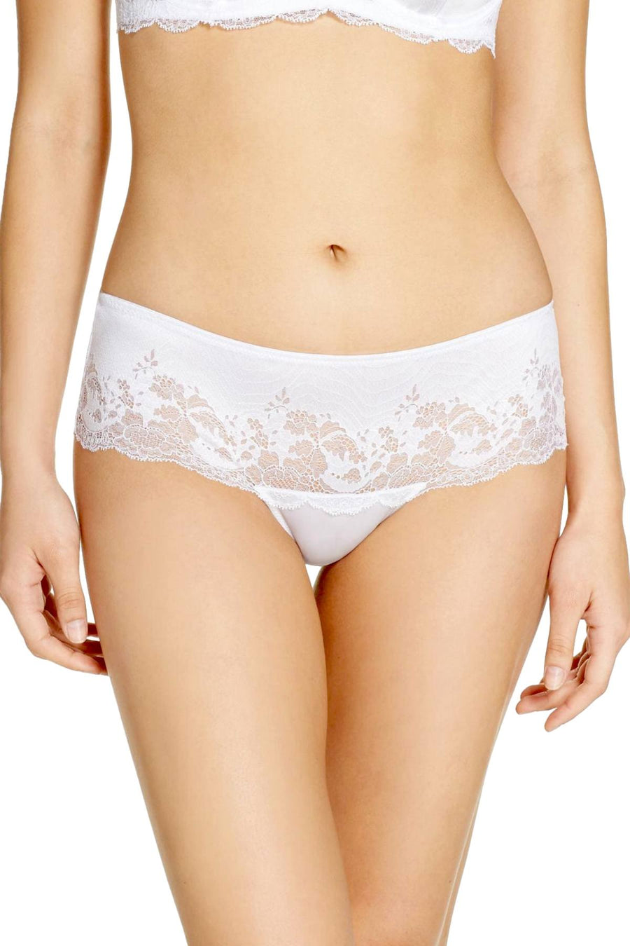 Wacoal White Lace Affair Tanga-Thong