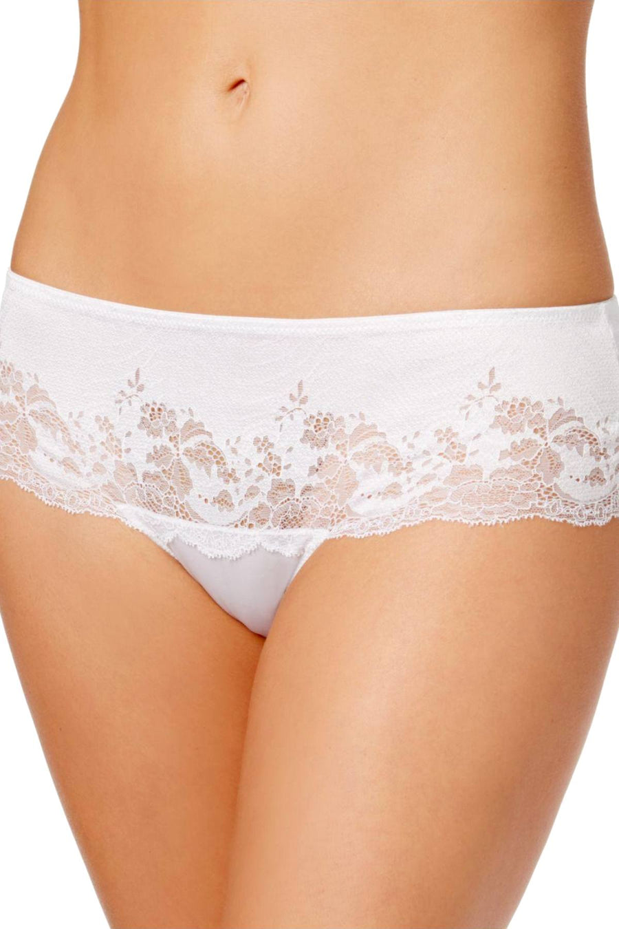 Wacoal White Lace Affair Tanga-Thong