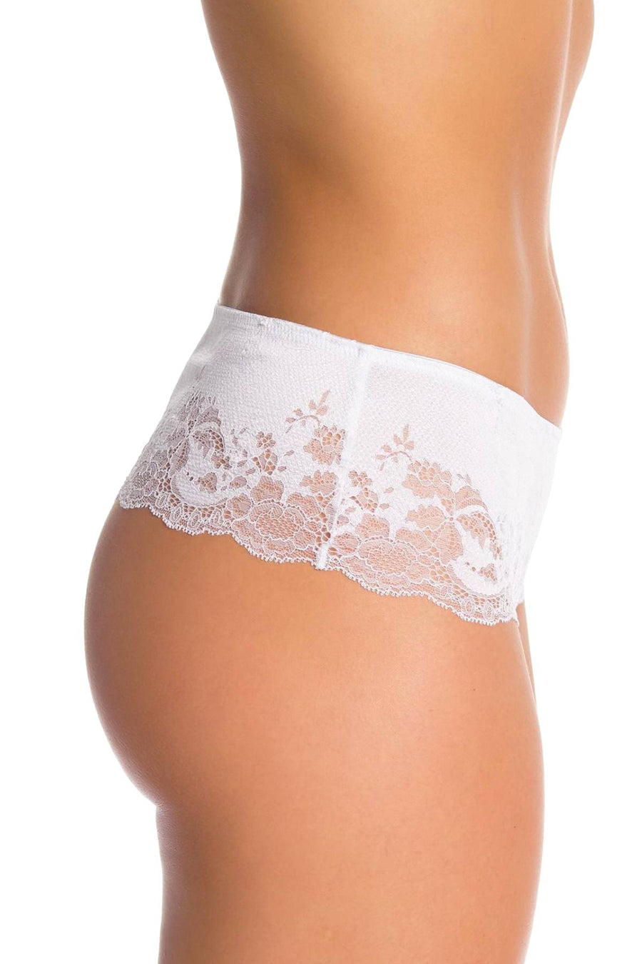 Wacoal White Lace Affair Tanga-Thong